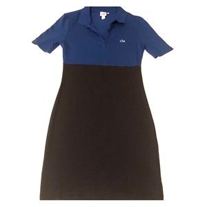 Blue Lacoste L!ve Polo Dress